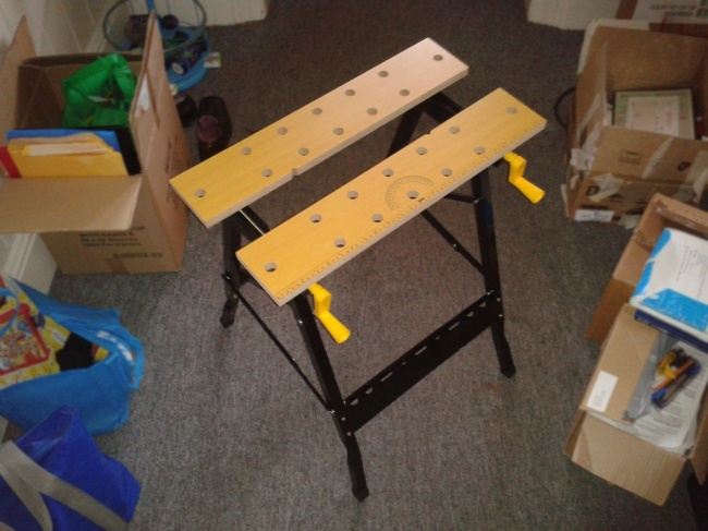 The K&amp;D Folding Clamping Workbench